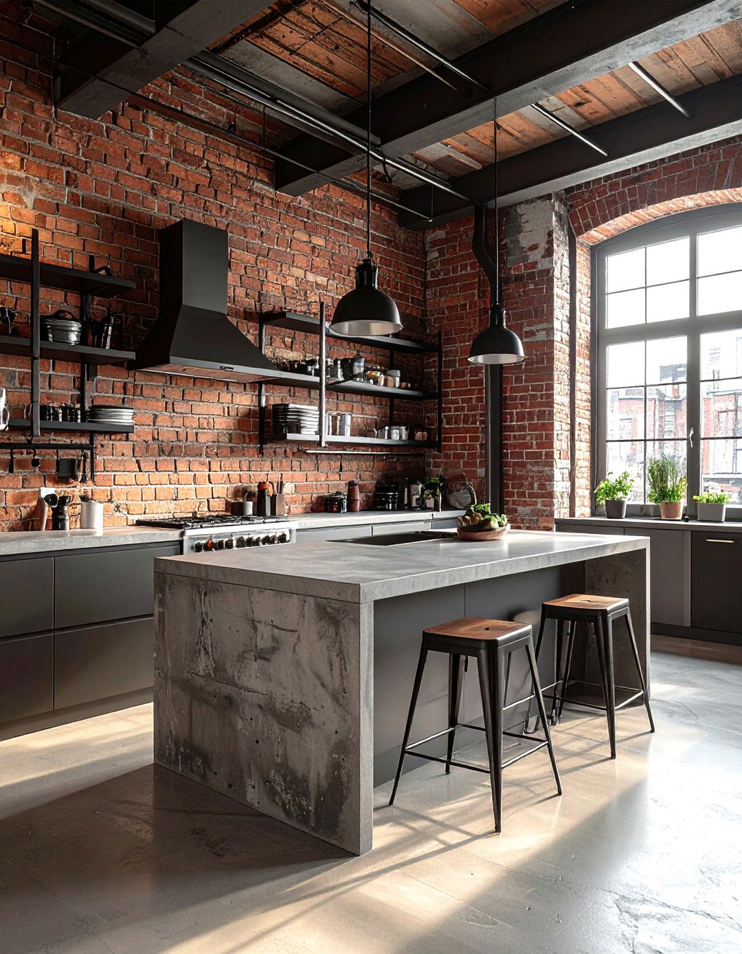 Industrial galley kitchen - 30 uncomplicated kitchen ideas