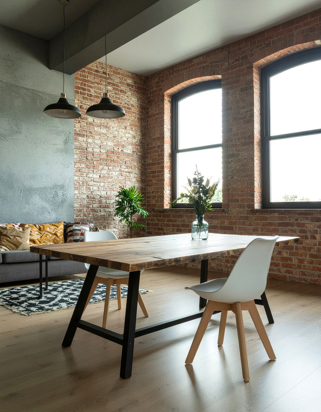 Industrial greige living room - 30 greige living room ideas