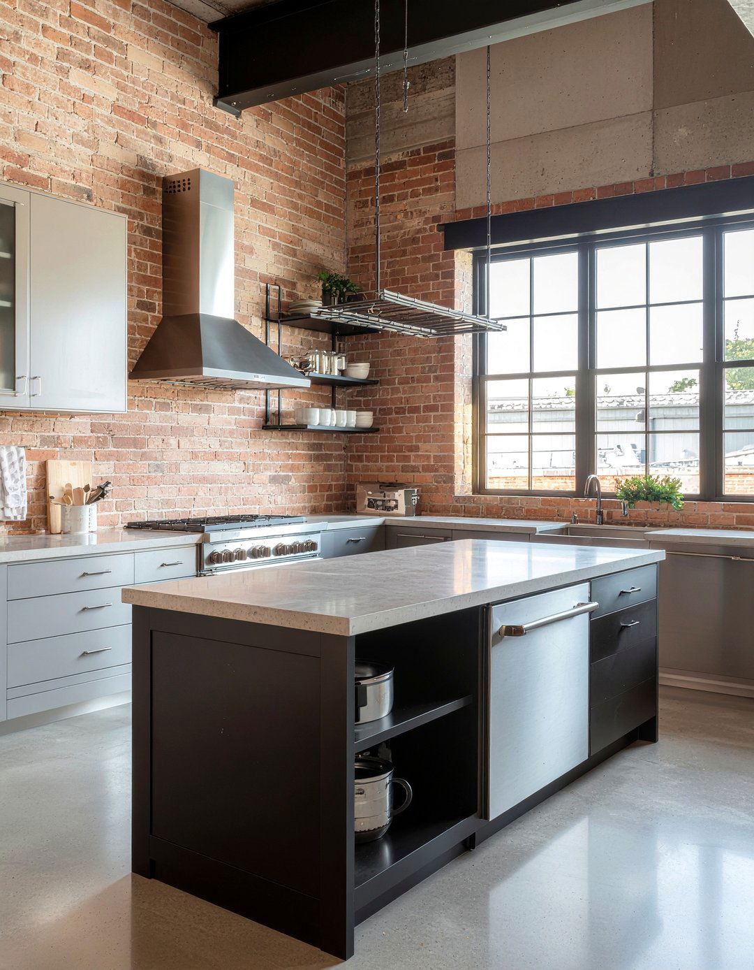 Industrial kitchen - 30 kitchen expansion ideas