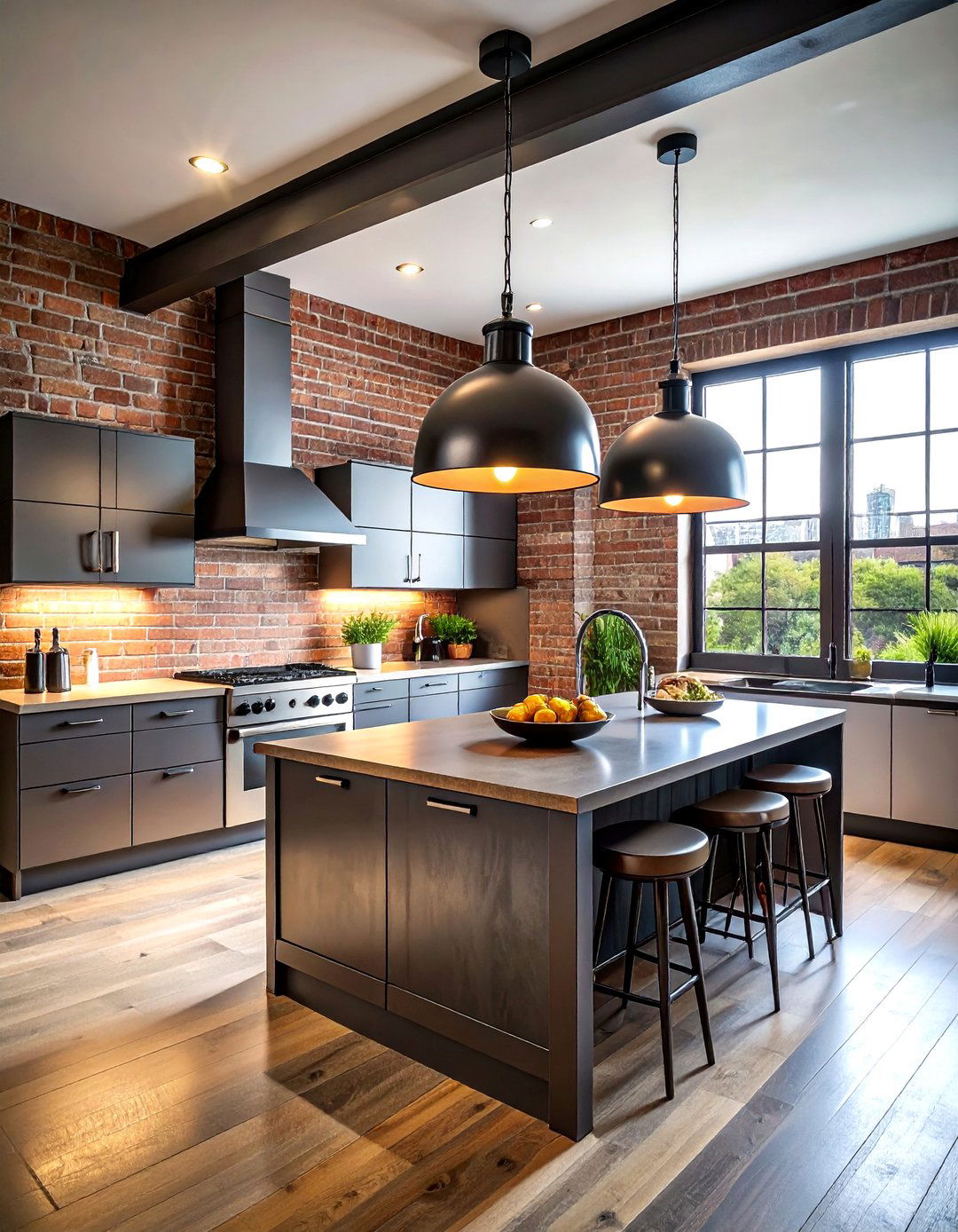 Industrial kitchen lighting fixtures - 30 dream kitchen ideas