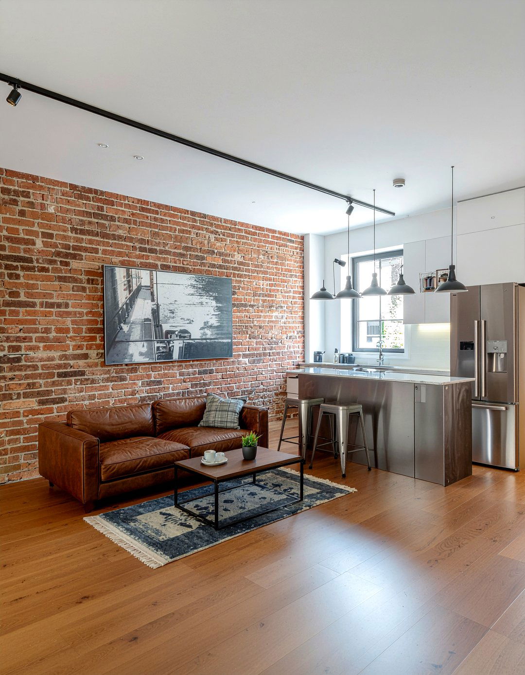 Industrial kitchen open plan - 30 kitchen great room ideas