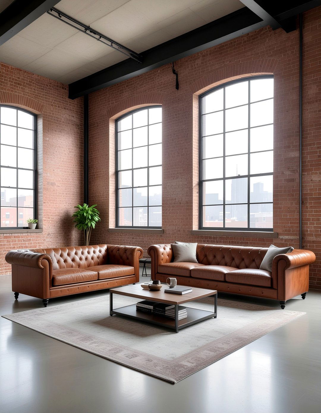 Industrial living room - 30 living room designs