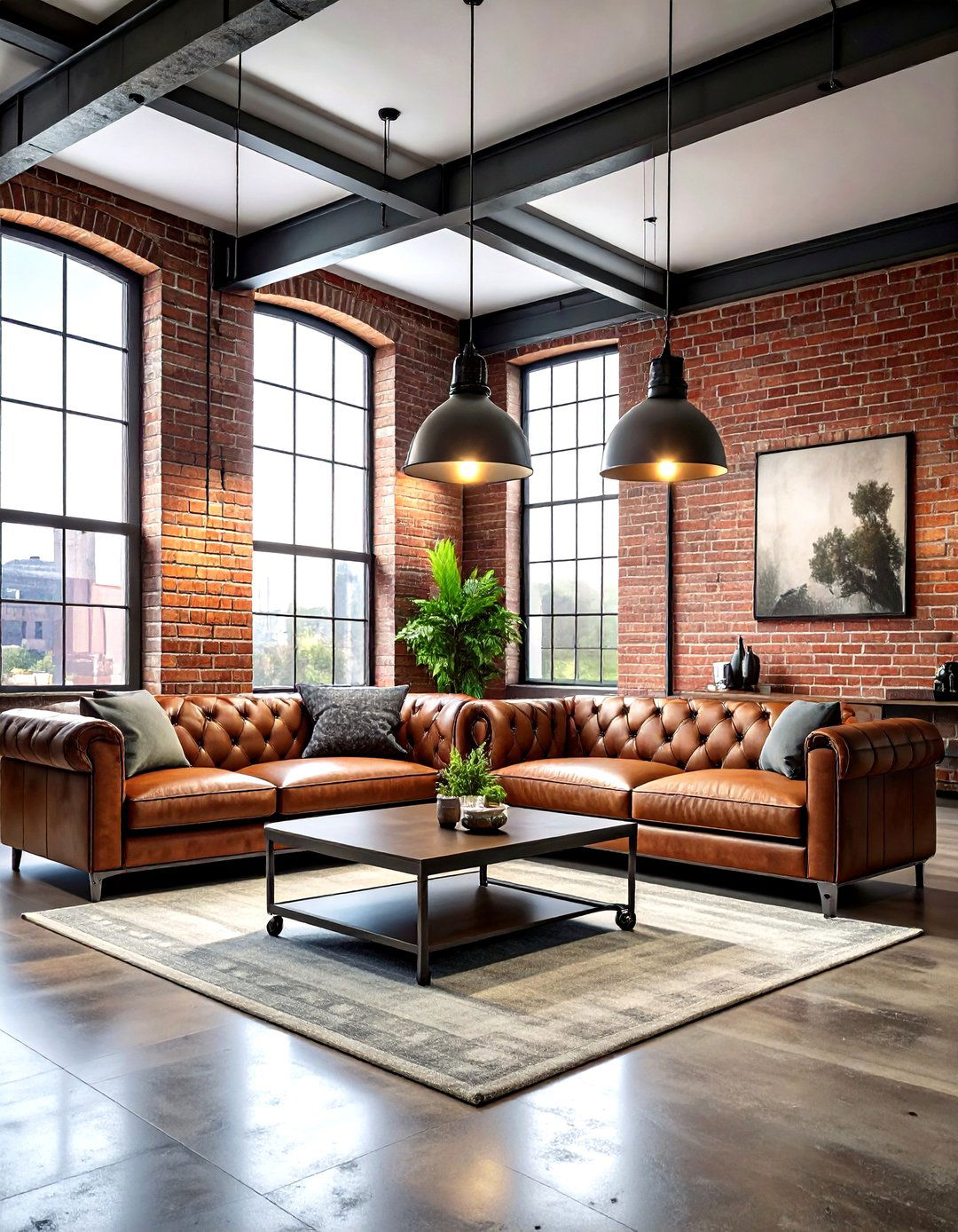 Industrial living room floor plan - 30 living room furniture layout