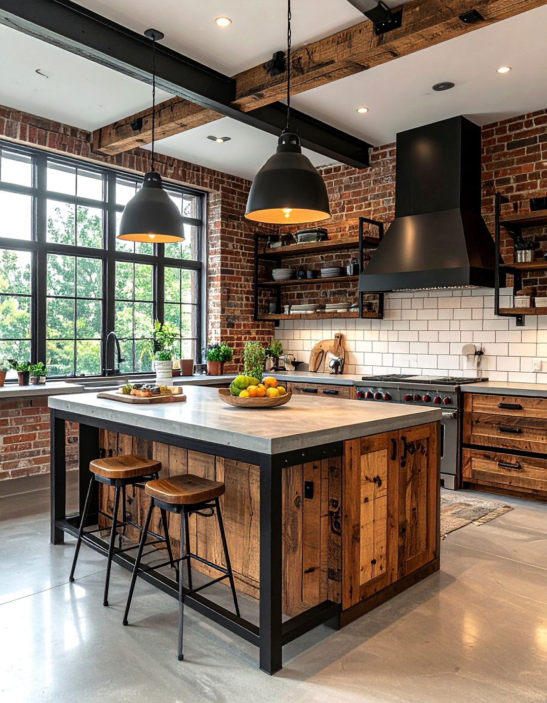 Industrial lodge style - 30 lodge kitchen ideas