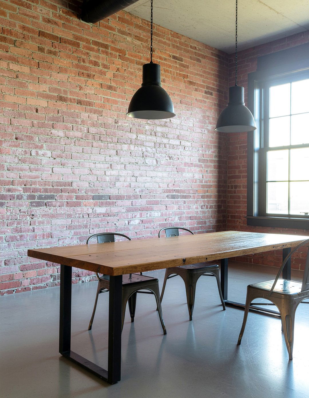 Industrial loft dining area - 30 Seattle dining room ideas