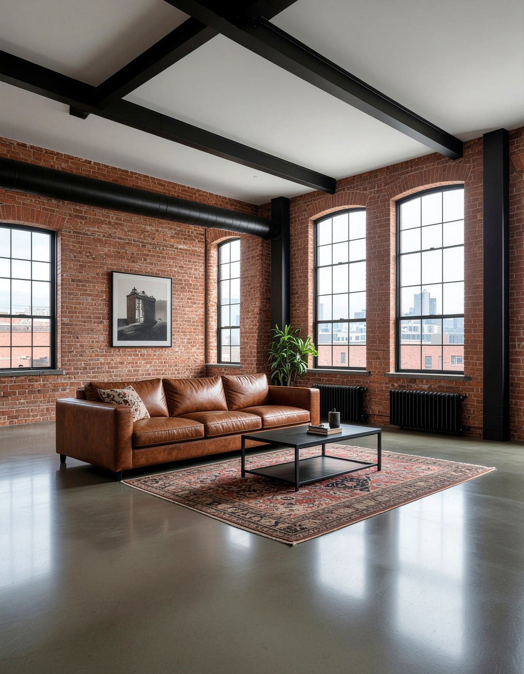 Industrial loft style - 30 great room ideas