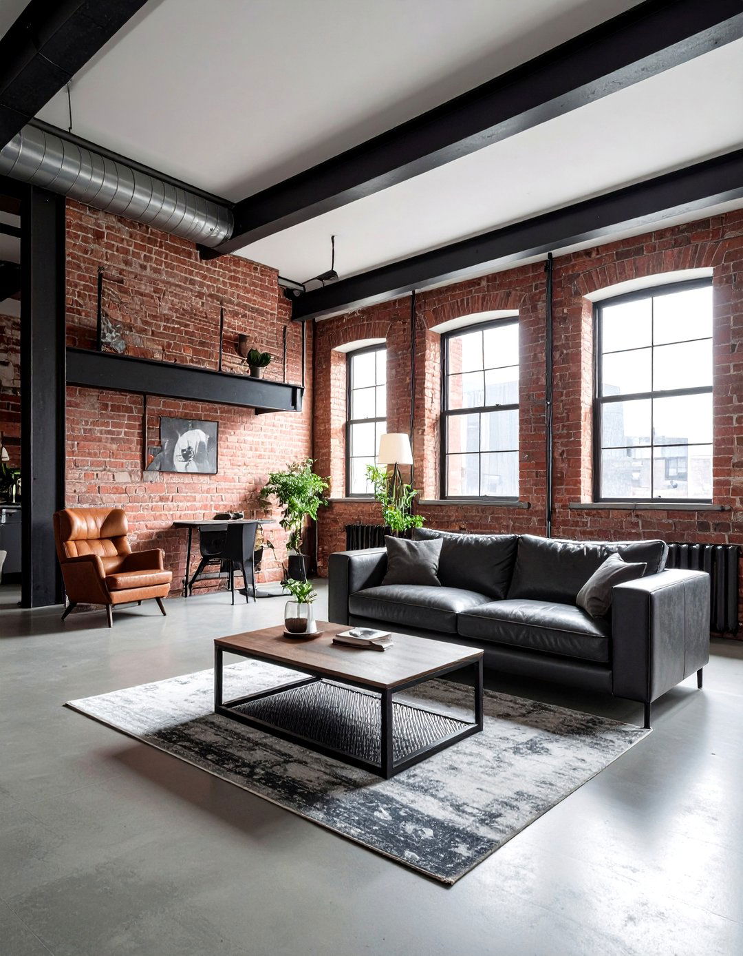 Industrial loft style - 30 modern clean decor ideas