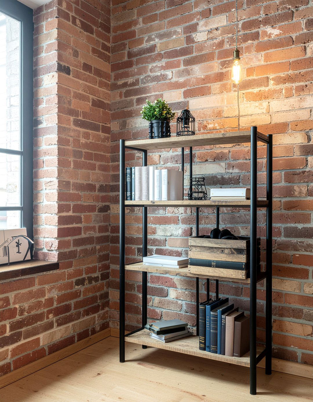 Industrial metal bookshelf - 30 bedroom bookshelf dividers