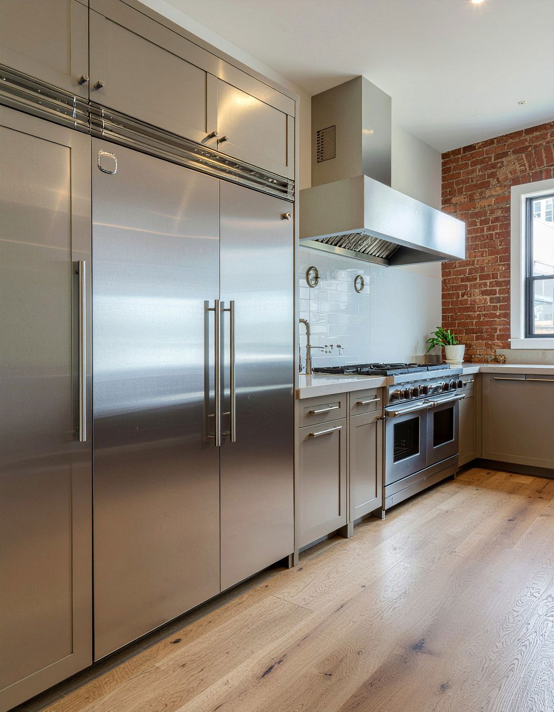 Industrial metal kitchen doors - 30 kitchen door ideas