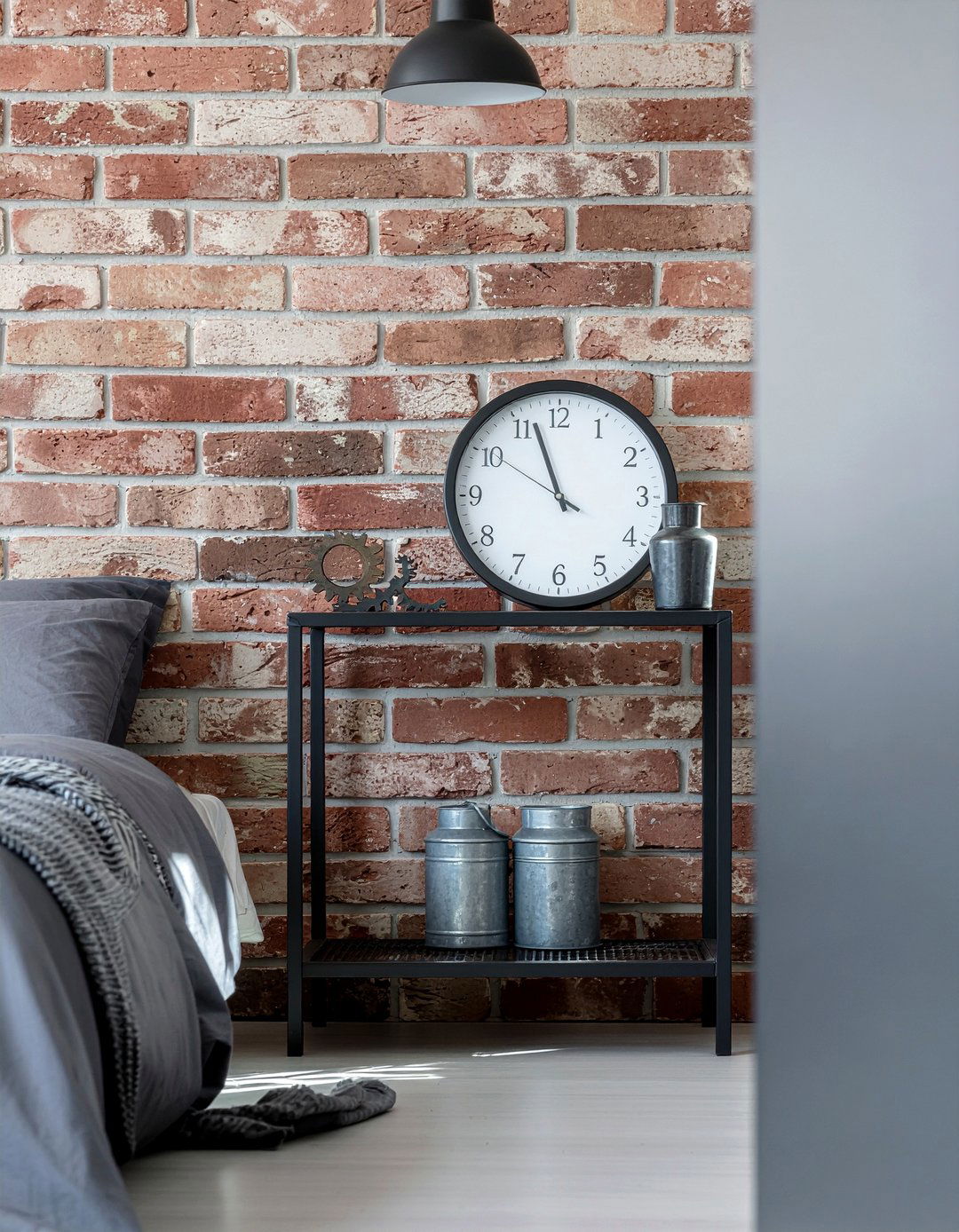 Industrial metal ledge shelf - 30 bedroom ledge shelves