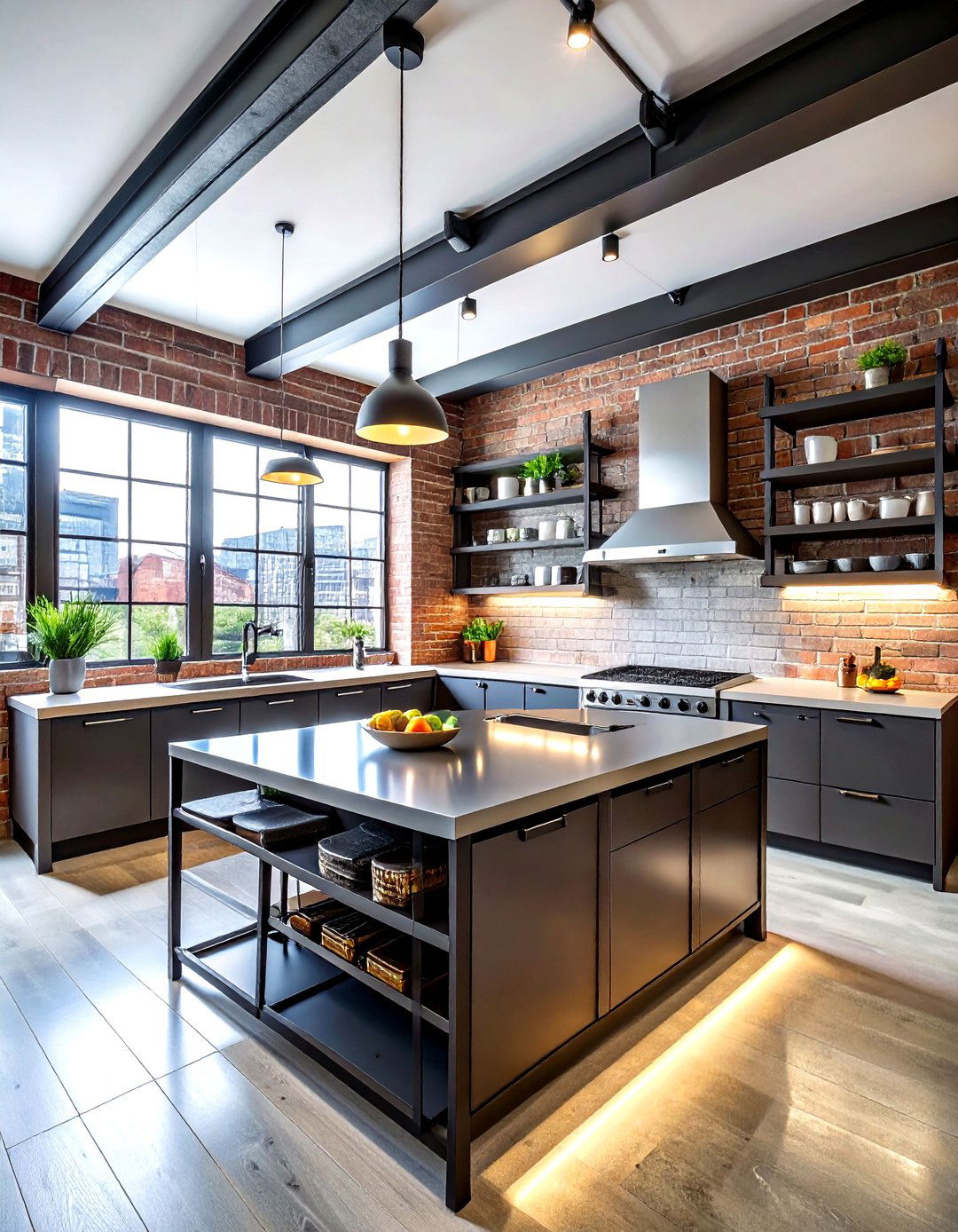 Industrial minimalist kitchen - 30 minimalist kitchen ideas