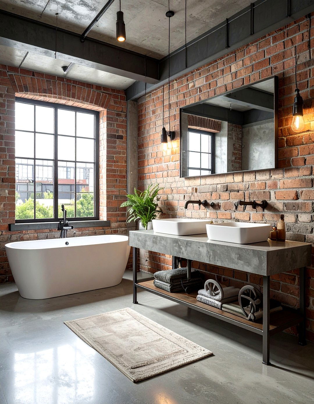 Industrial pipe faucet - 30 widespread faucet ideas