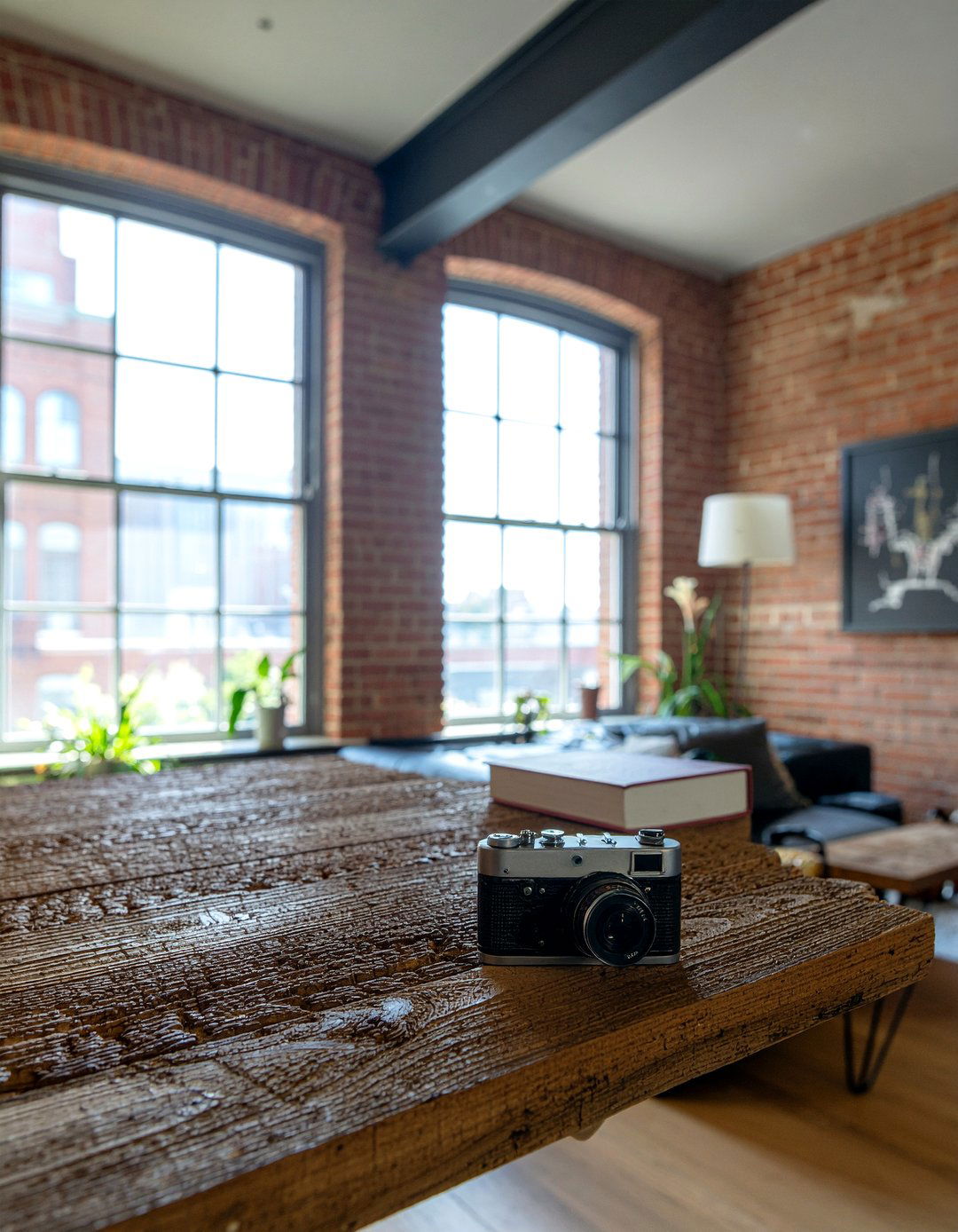 Industrial pipe shelves - 30 living room shelving ideas