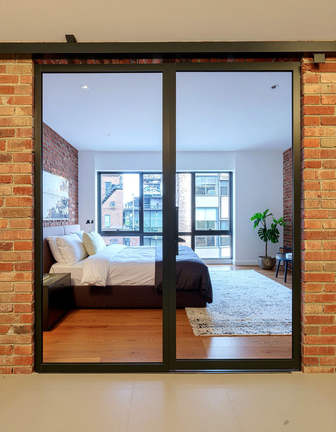 Industrial pocket door - 30 bedroom pocket doors