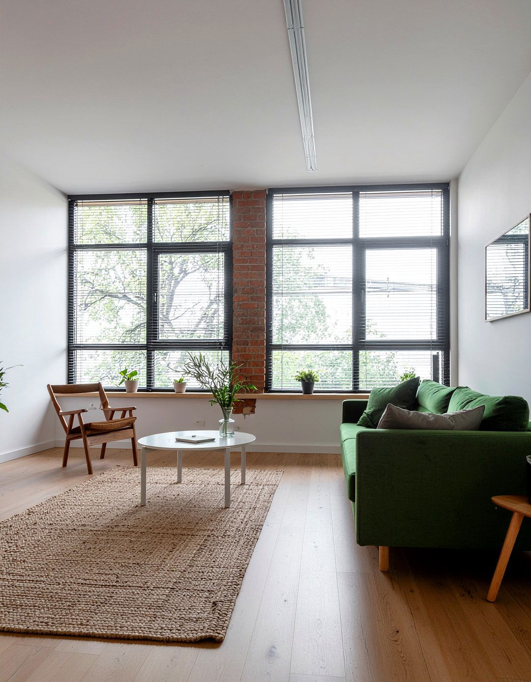 Industrial scandinavian loft - 30 Scandinavian minimalist living room ideas