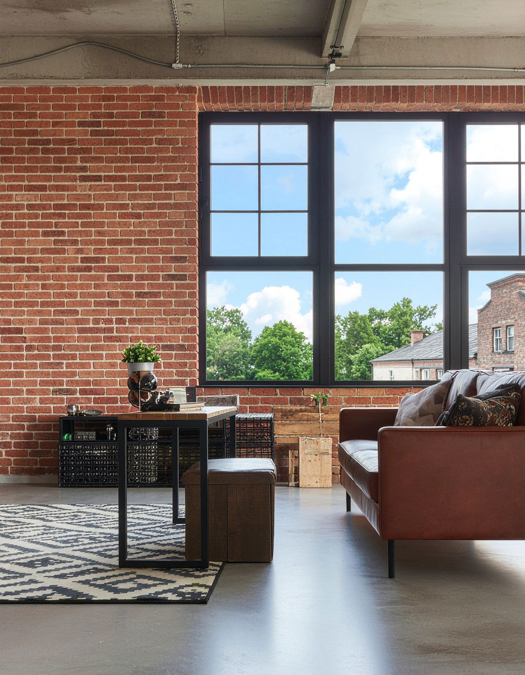 Industrial side table - 30 living room side tables