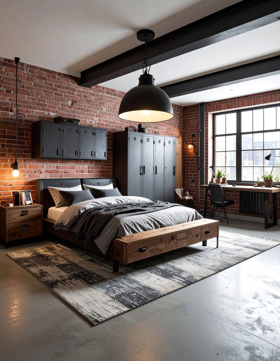 Industrial soccer bedroom style - 30 soccer bedroom ideas