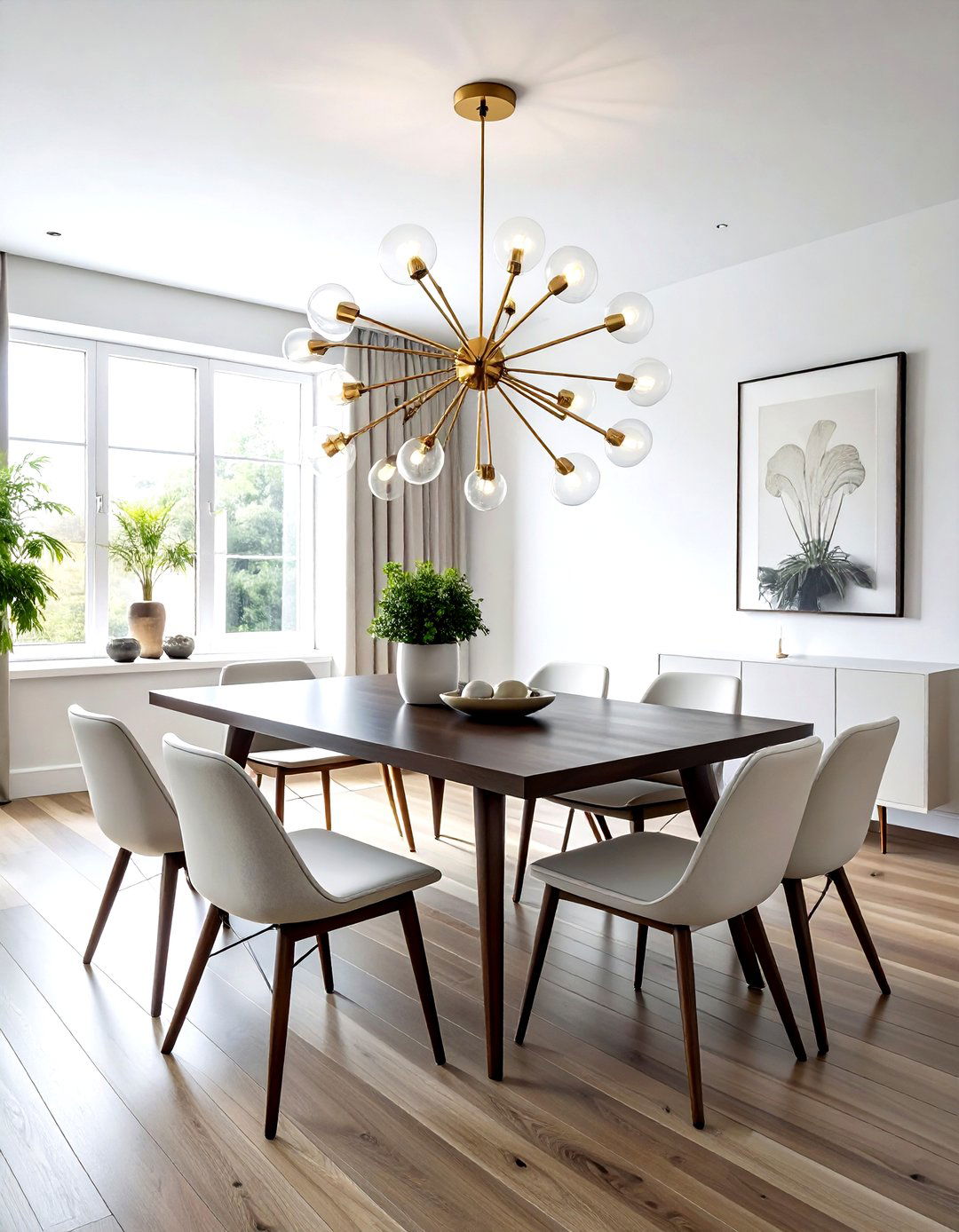 Industrial sputnik chandelier dining room - 30 industrial chandelier dining room ideas