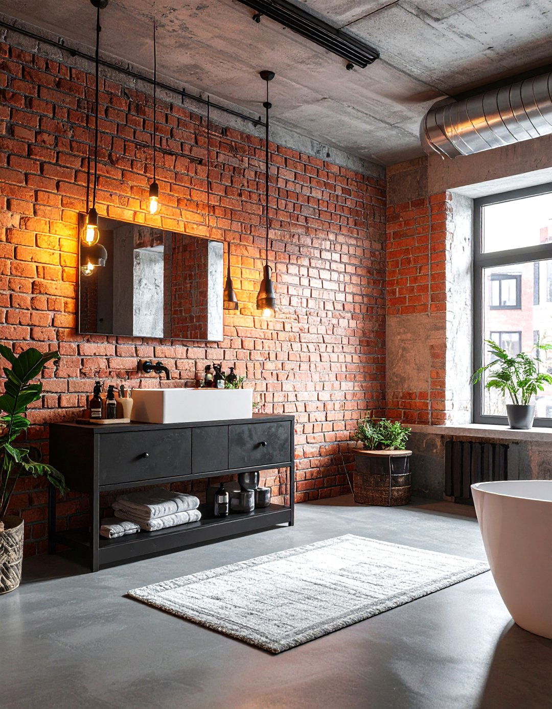 Industrial style bathroom - 30 favorite bathroom ideas