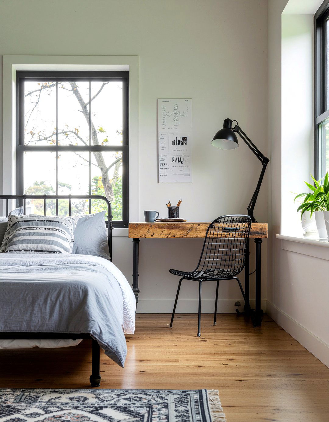 Industrial style furniture - 30 rock and roll bedroom ideas