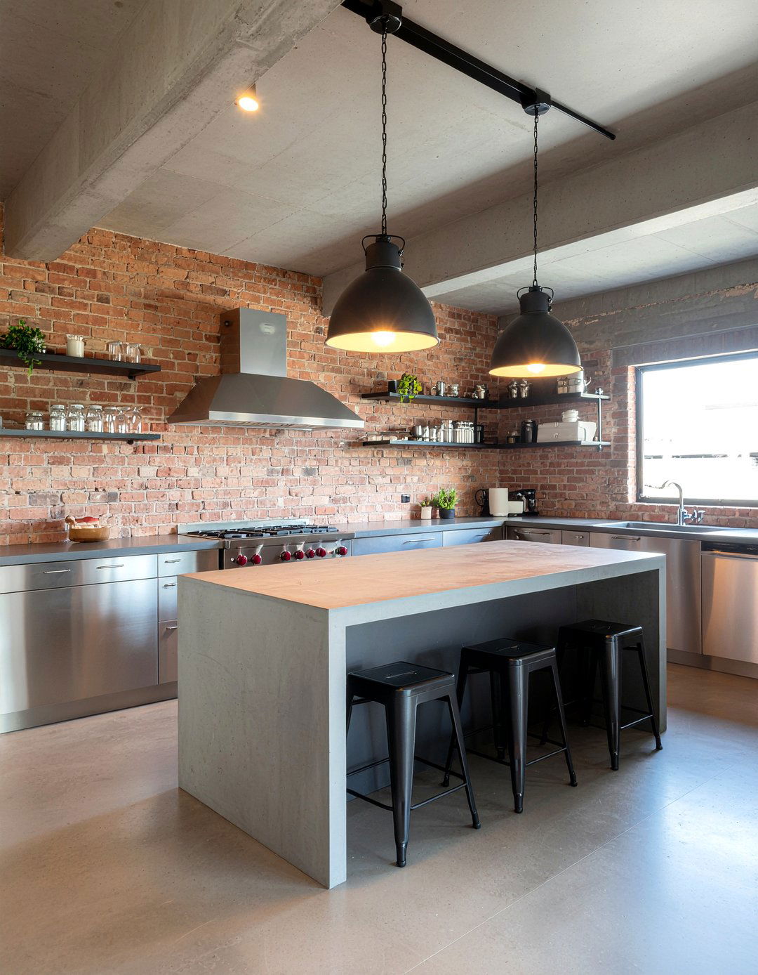Industrial style kitchen - 30 beautiful kitchen ideas