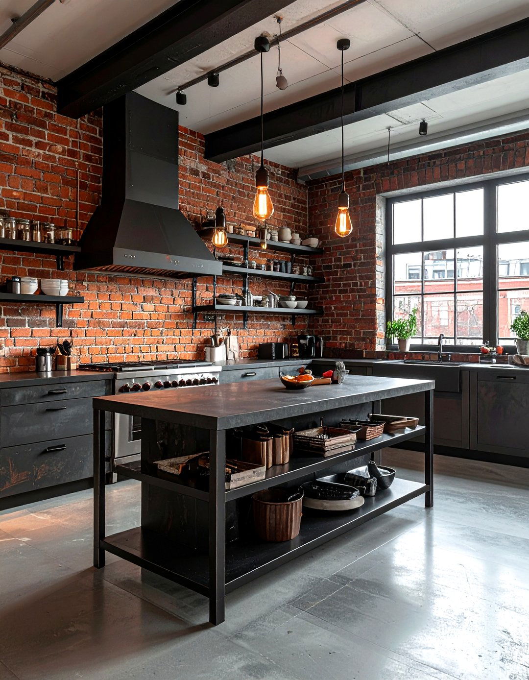 Industrial style kitchen - 30 kitchen ideas
