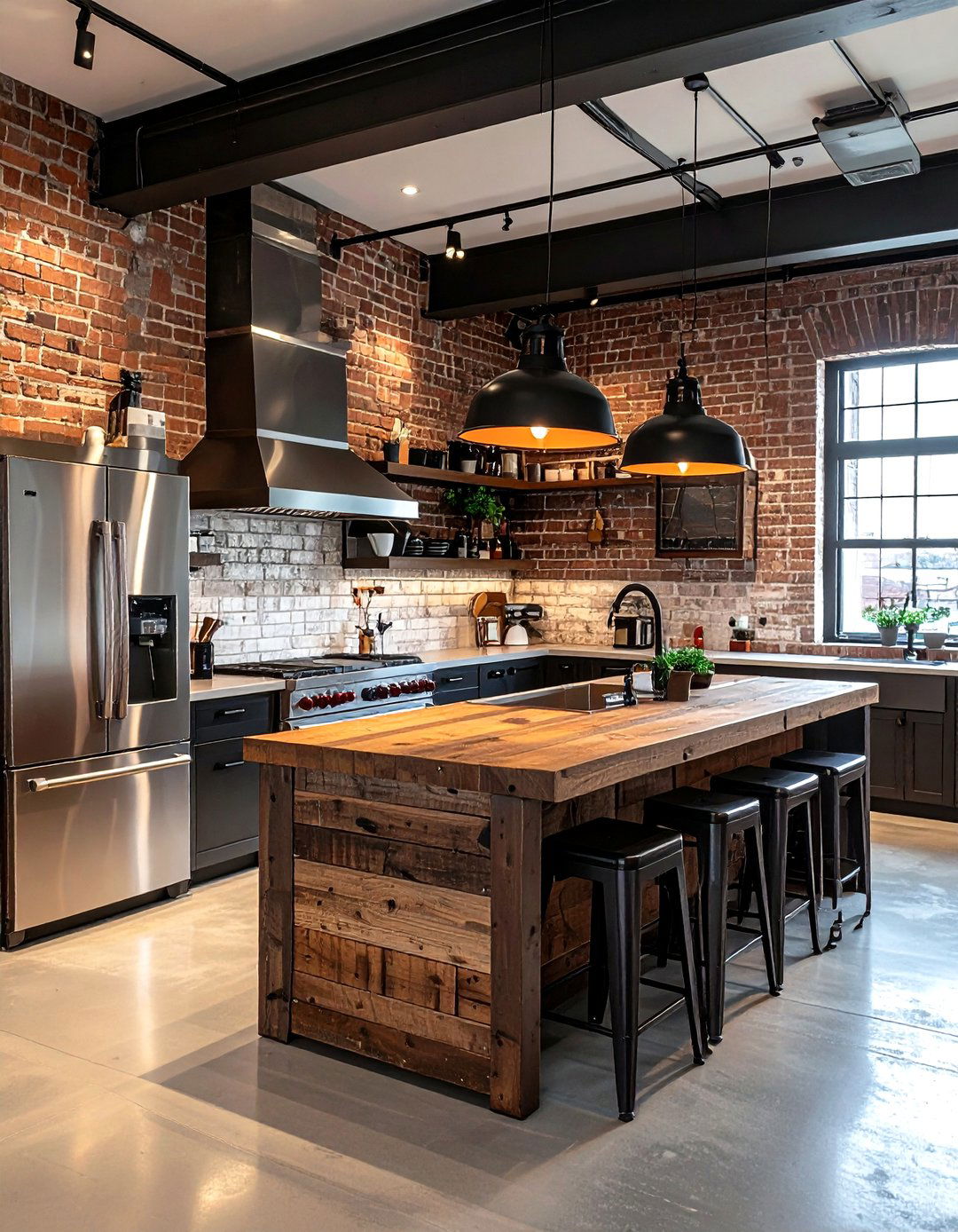 Industrial style kitchen - 30 sophisticated kitchen ideas
