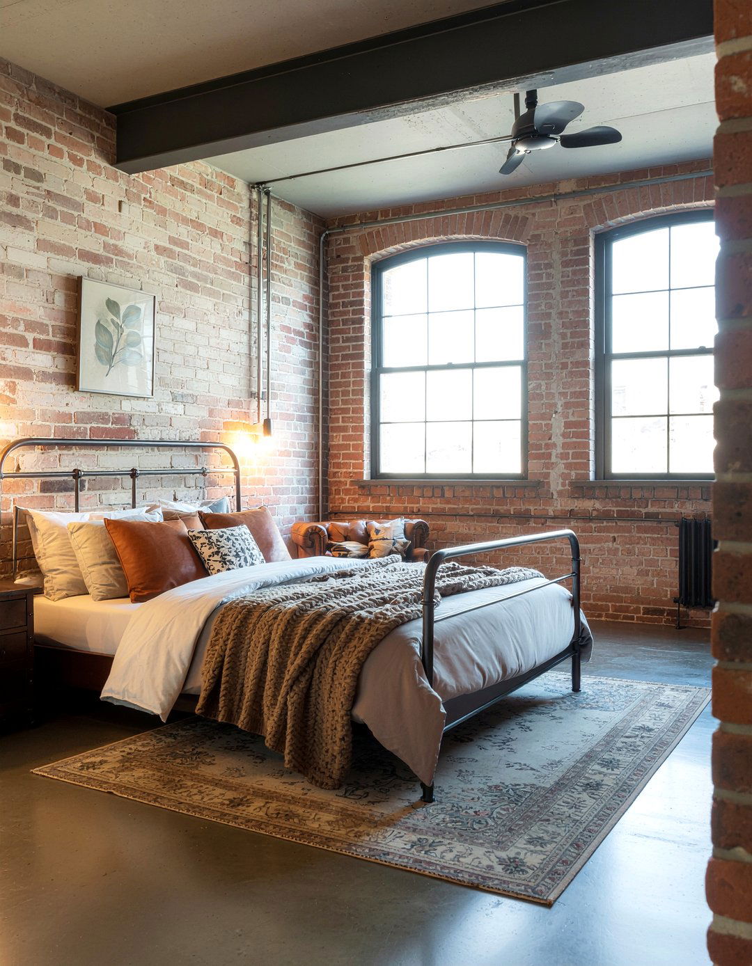 Industrial tan bedroom - 30 tan bedroom ideas