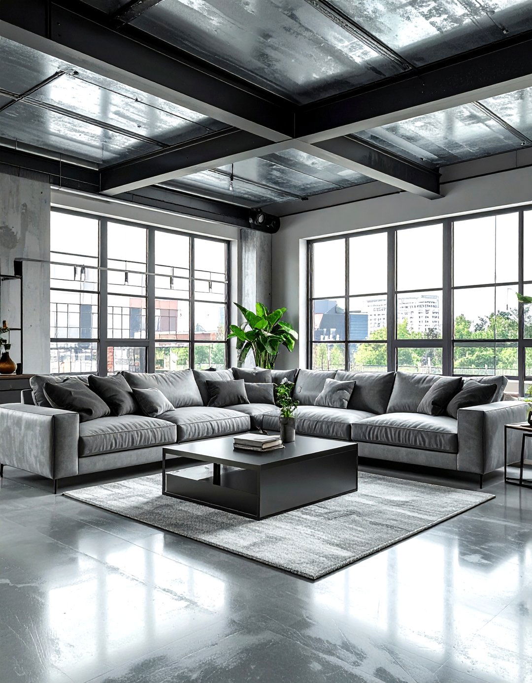 Industrial tin ceiling - 30 living room tin ceiling ideas