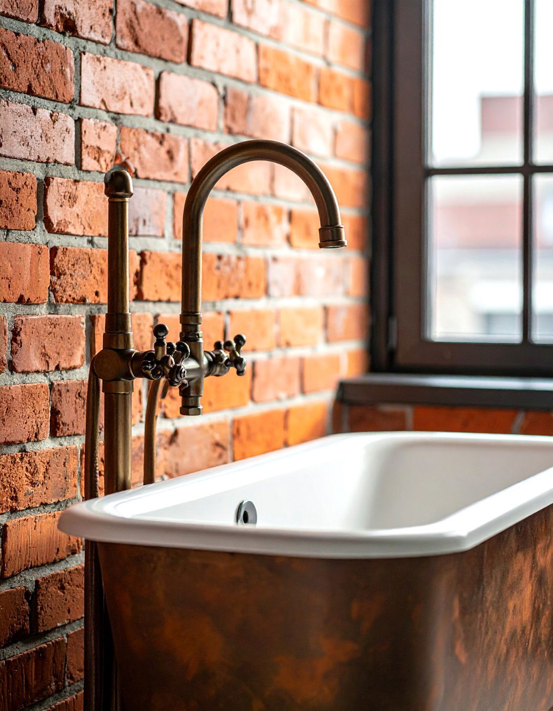 Industrial tub faucet - 30 bathtub faucet ideas