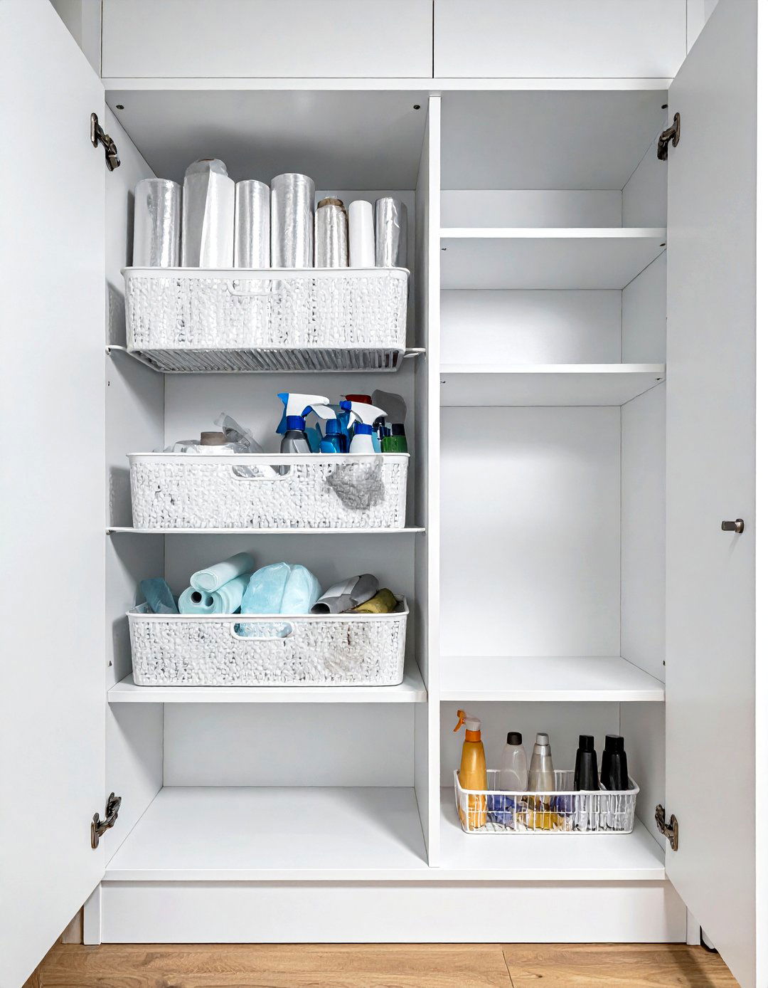 Inside Cabinet Door Racks - 30 small kitchen storage ideas