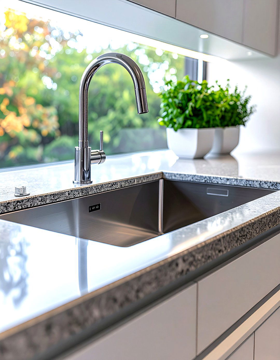 Install Deep Single Bowl Sink - 30 kitchen improvement ideas