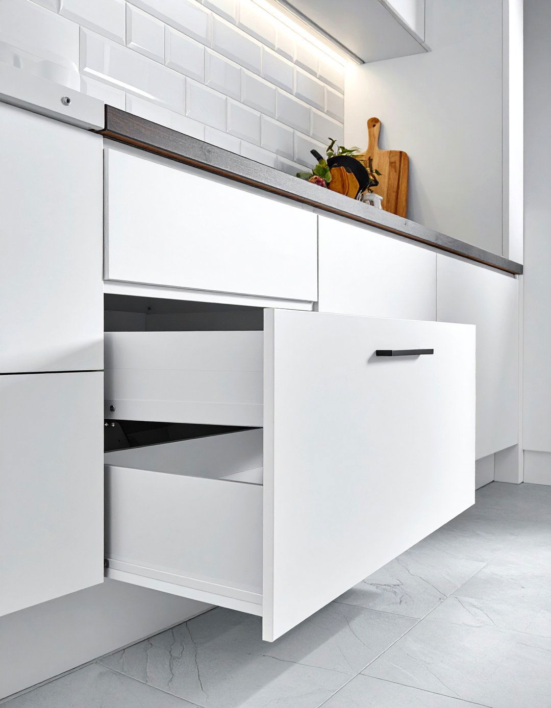 Install Toe Kick Drawers - 30 kitchen improvement ideas