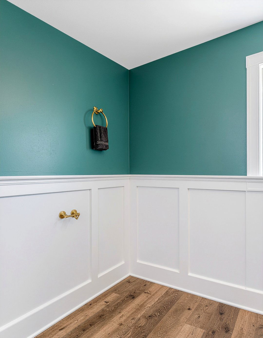 Install board and batten - 30 bathroom on a budget ideas