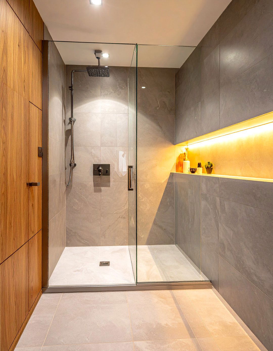 Install glass shower door - 30 weekend bathroom projects