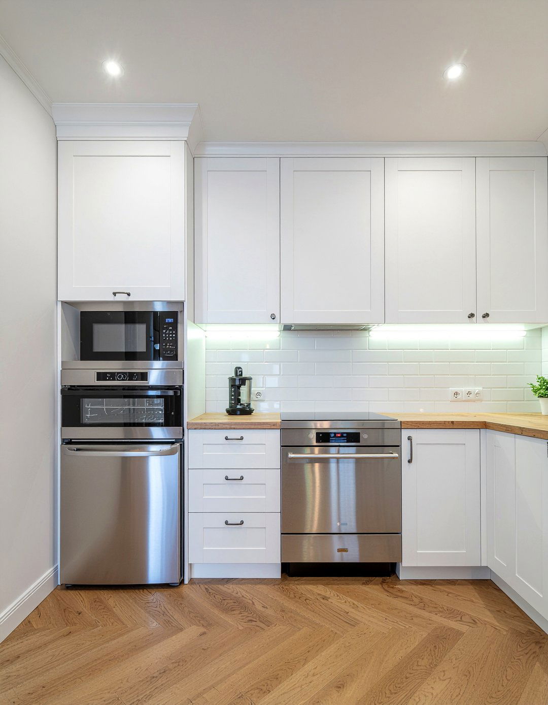 Integrated Appliances - 30 large kitchen ideas