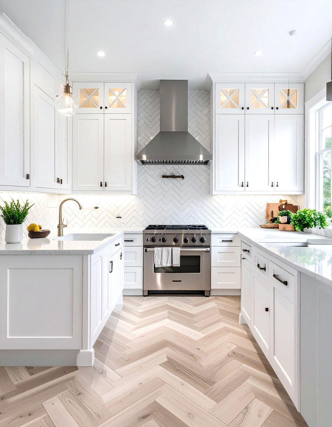 Integrated Cabinet Hood - 30 vent hood kitchen ideas