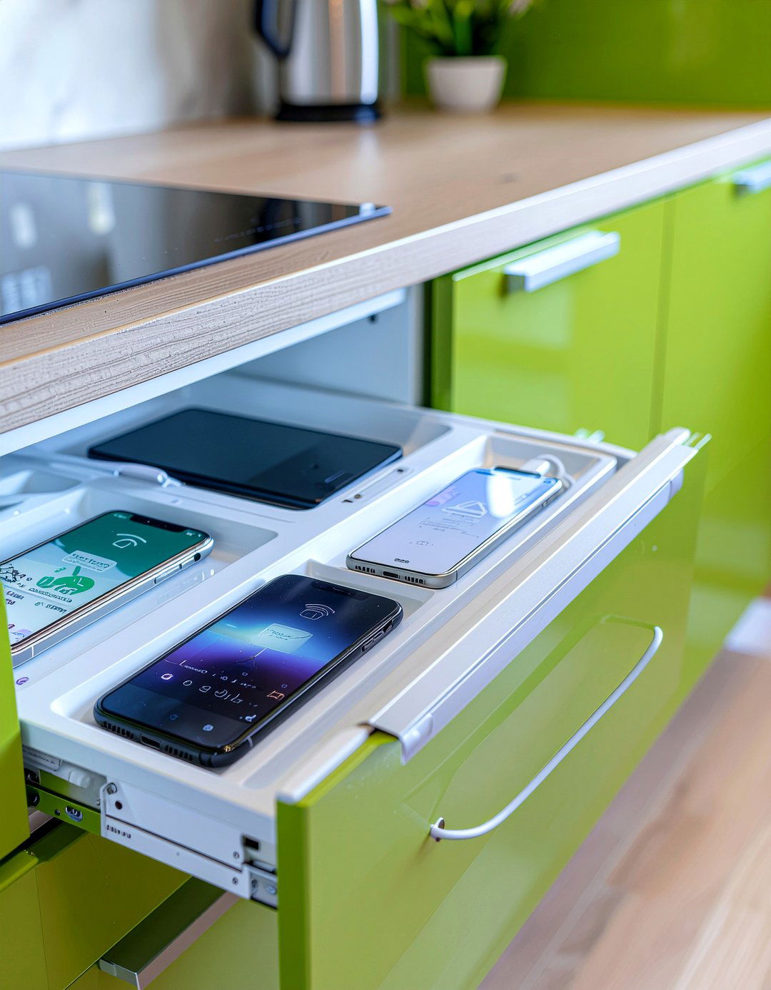 Integrated Charging Station - 30 kitchen must-haves