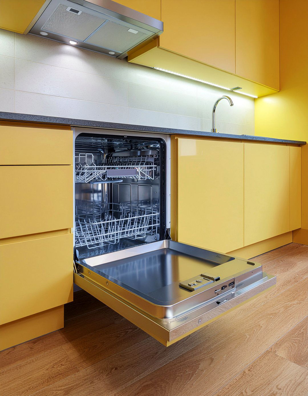 Integrated Dishwasher - 30 chef's kitchen ideas