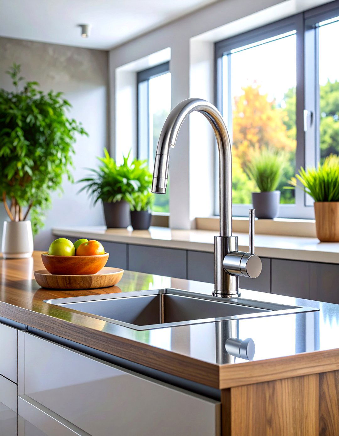 Integrated Filtration Faucet - 30 touchless faucet ideas