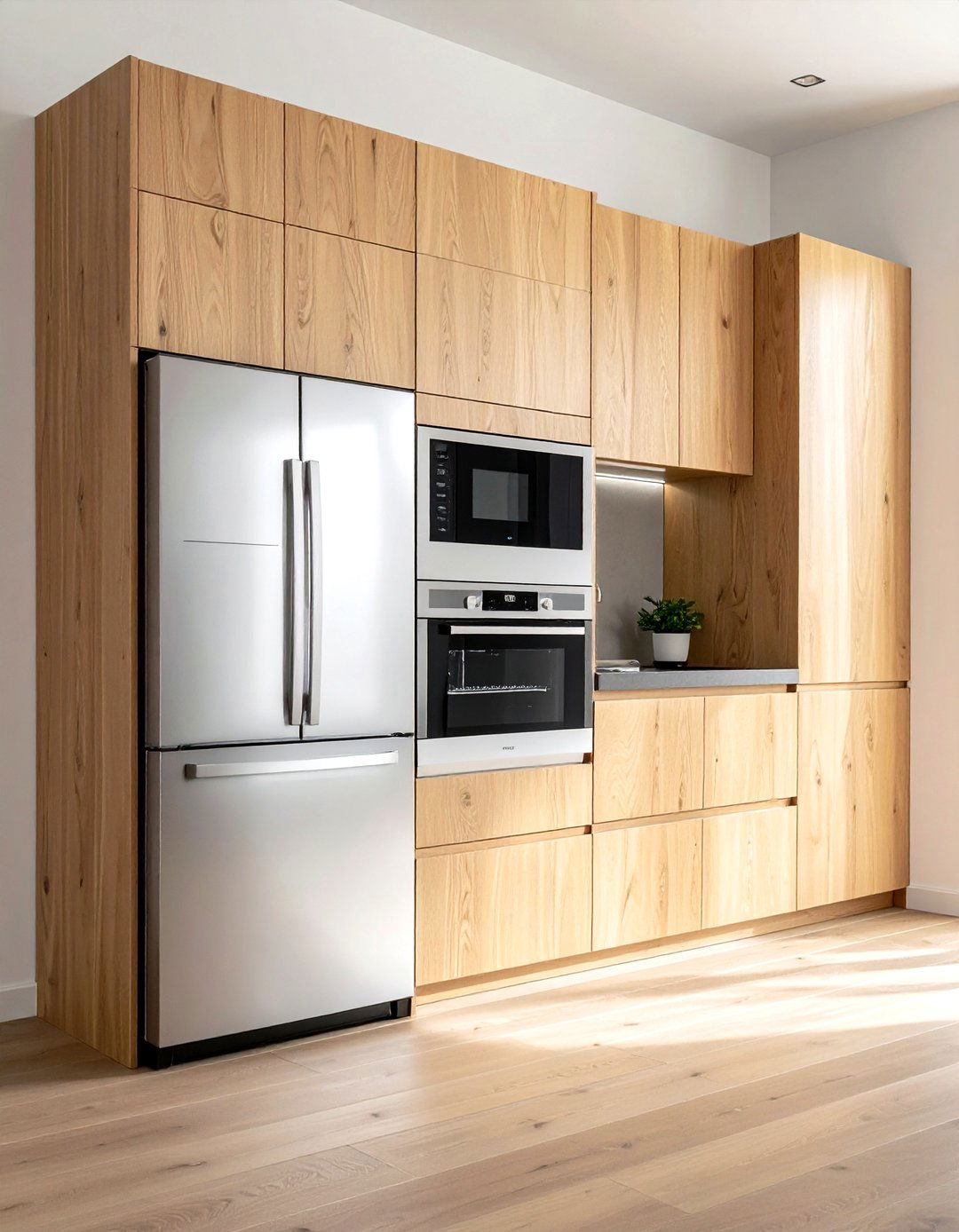 Integrated Kitchen Appliance - 30 apartment kitchen ideas