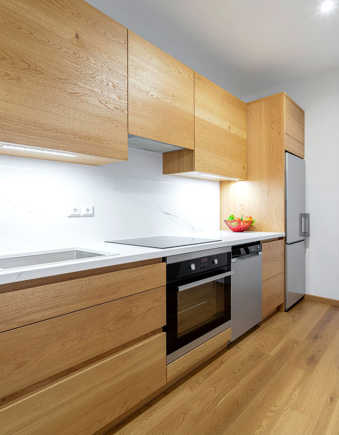 Integrated Kitchen Appliances - 30 show home kitchen ideas