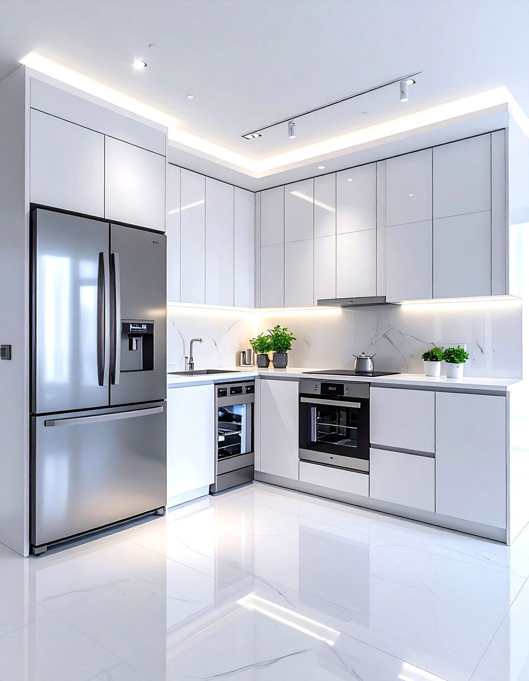 Integrated Kitchen Appliances - 30 finished kitchen ideas