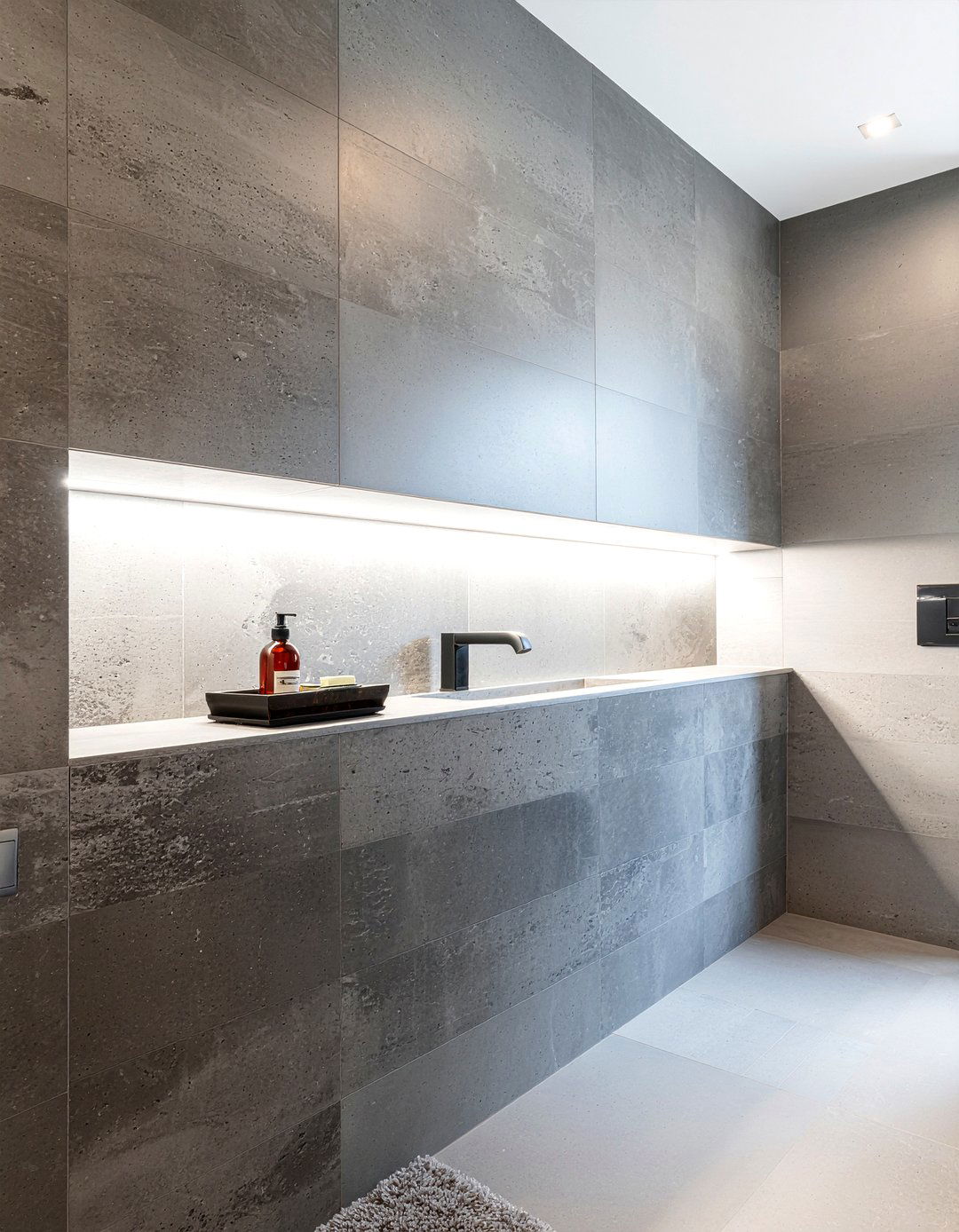 Integrated Lighting In Bathroom Niches - 30 resort bathroom ideas