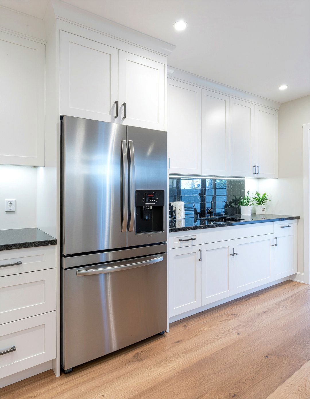 Integrated Refrigerator - 30 popular kitchen ideas