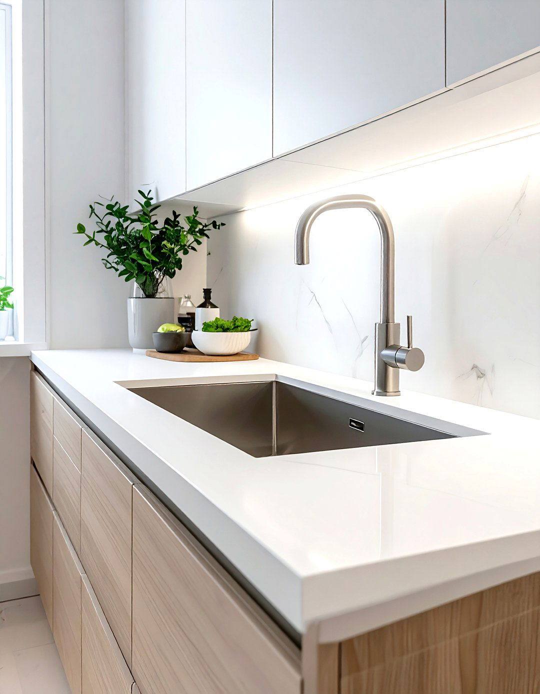 Integrated Sink Small Kitchen - 30 integrated sink kitchen ideas