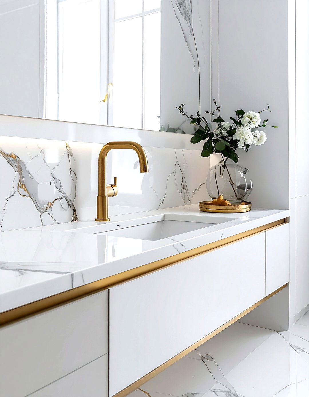 Integrated Sink With Backsplash - 30 integrated sink kitchen ideas