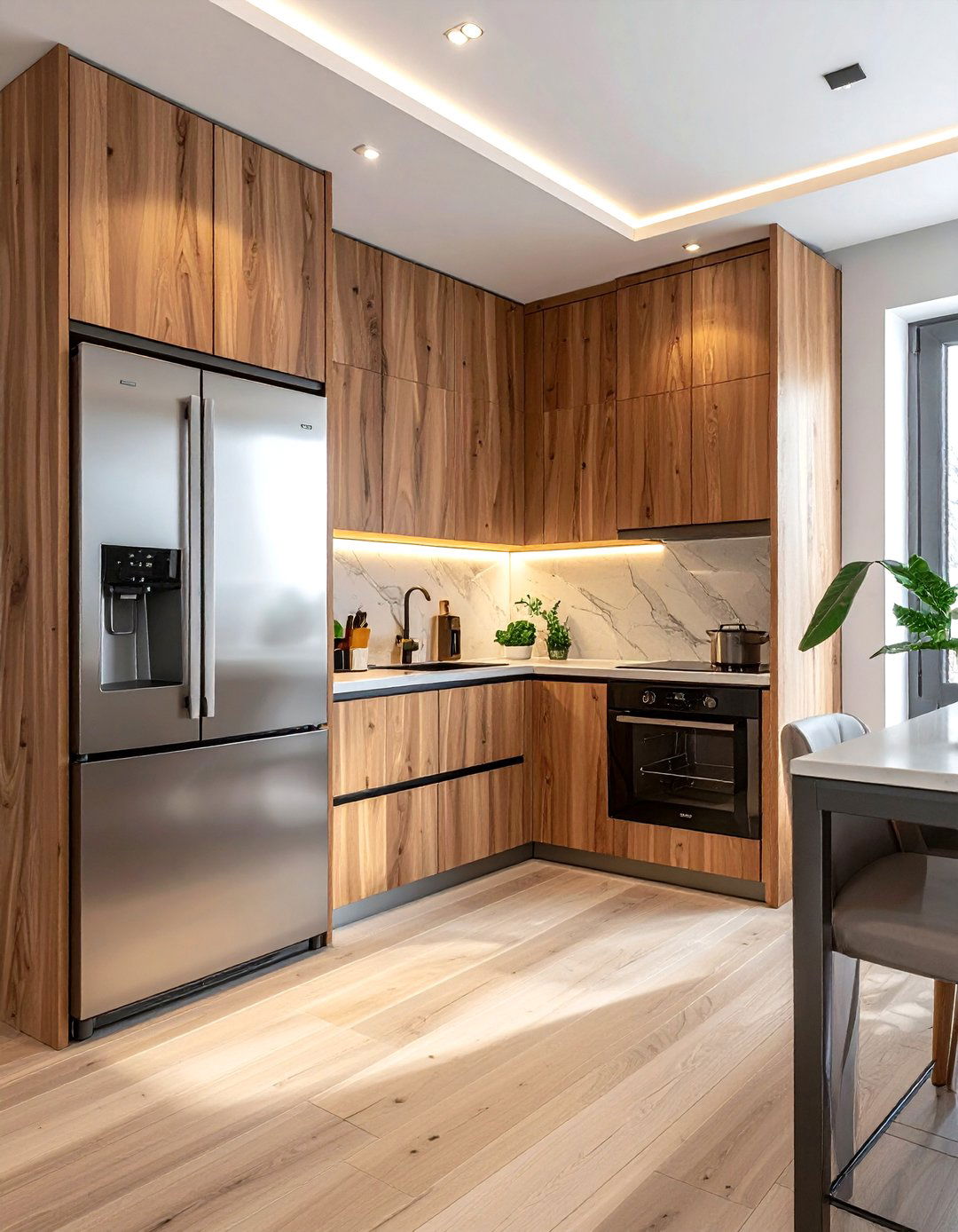 Integrated kitchen appliances