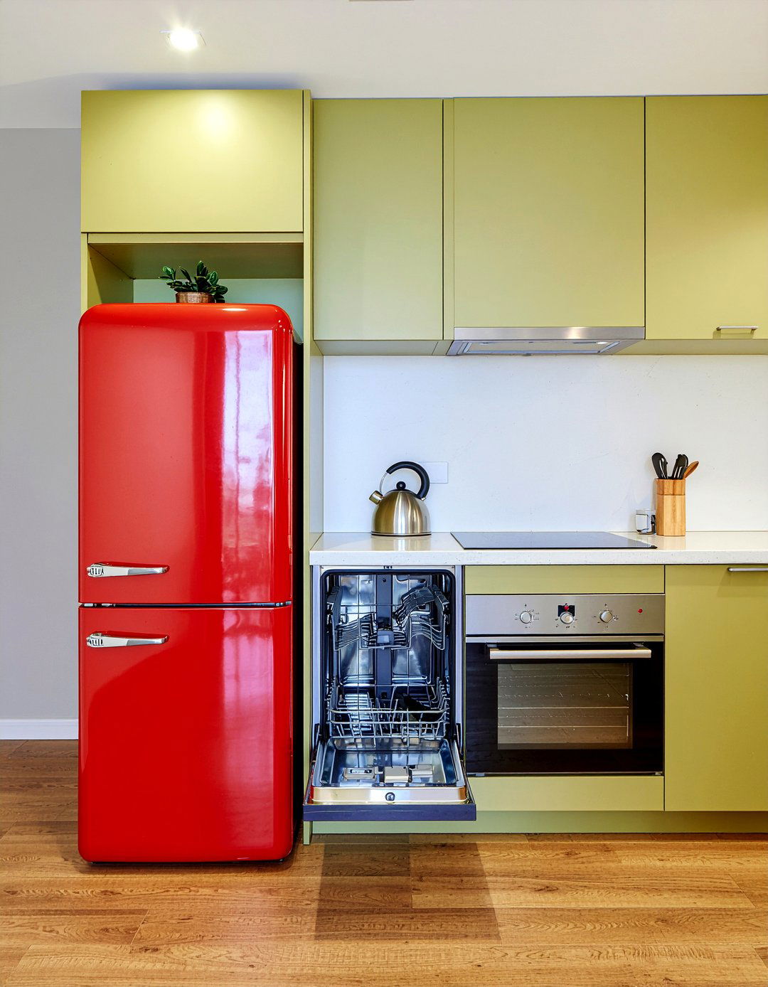 Integrated kitchen appliances - 30 Parisian kitchen ideas