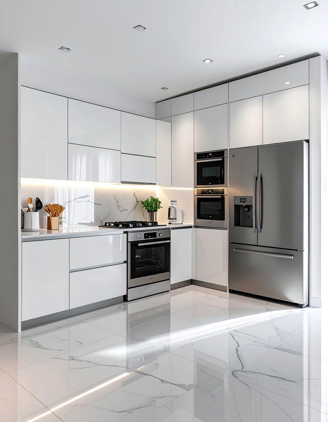 Integrated kitchen appliances - 30 dream kitchen ideas